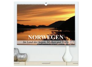 9783435642168 - Norwegen - Im Land der Sagen Mythen und Trolle (hochwertiger Premium Wandkalender 2025 DIN A2 quer) Kunstdruck in Hochglanz