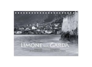 9783435642199 - Limone sul Garda schwarzweiß (Tischkalender 2025 DIN A5 quer) CALVENDO Monatskalender