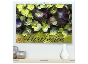 9783435642649 - Himmlische Hortensien (hochwertiger Premium Wandkalender 2025 DIN A2 quer) Kunstdruck in Hochglanz