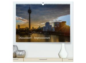 9783435642779 - Düsseldorf - Impressionen (hochwertiger Premium Wandkalender 2025 DIN A2 quer) Kunstdruck in Hochglanz