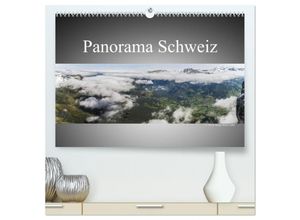 9783435643530 - Panorama Schweiz (hochwertiger Premium Wandkalender 2025 DIN A2 quer) Kunstdruck in Hochglanz