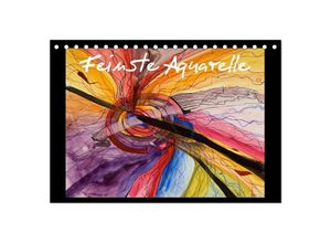 9783435644223 - Feinste Aquarelle (Tischkalender 2025 DIN A5 quer) CALVENDO Monatskalender