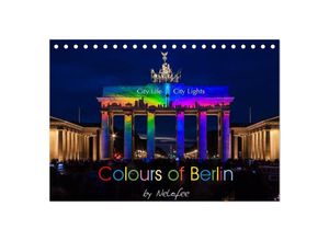 9783435644261 - Colours of Berlin (Tischkalender 2025 DIN A5 quer) CALVENDO Monatskalender