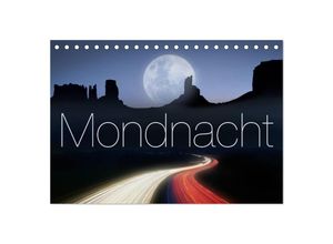 9783435644377 - Mondnacht (Tischkalender 2025 DIN A5 quer) CALVENDO Monatskalender