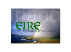 9783435645008 - Irland Eire - Impressionen der Grünen Insel (Tischkalender 2025 DIN A5 quer) CALVENDO Monatskalender