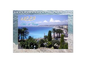 9783435645817 - Nizza Côte dAzur (Tischkalender 2025 DIN A5 quer) CALVENDO Monatskalender