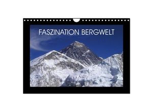 9783435646920 - Faszination Bergwelt (Wandkalender 2025 DIN A4 quer) CALVENDO Monatskalender