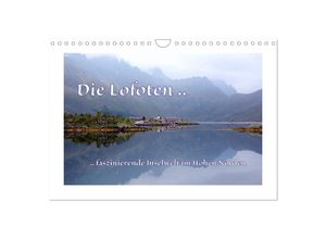 9783435647057 - Die Lofoten  faszinierende Inselwelt im Hohen Norden (Wandkalender 2025 DIN A4 quer) CALVENDO Monatskalender