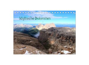 9783435647125 - Idyllische Dolomiten (Tischkalender 2025 DIN A5 quer) CALVENDO Monatskalender