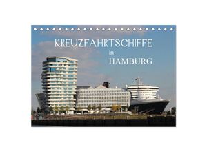 9783435649341 - Kreuzfahrtschiffe in Hamburg (Tischkalender 2025 DIN A5 quer) CALVENDO Monatskalender