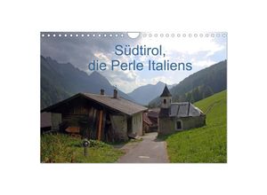 9783435649853 - Südtirol die Perle Italiens (Wandkalender 2025 DIN A4 quer) CALVENDO Monatskalender