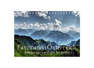 9783435650132 - Faszination Österreich - Salzburger Land und Bergseen (Tischkalender 2025 DIN A5 quer) CALVENDO Monatskalender