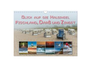 9783435650149 - Blick auf die Halbinsel Fischland Darß und Zingst (Wandkalender 2025 DIN A4 quer) CALVENDO Monatskalender