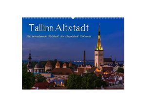 9783435651603 - Tallinn Altstadt (Wandkalender 2025 DIN A2 quer) CALVENDO Monatskalender