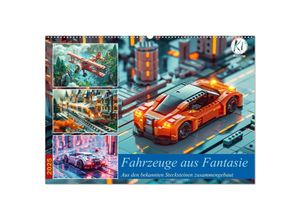 9783435652259 - Fahrzeuge aus Fantasie (Wandkalender 2025 DIN A2 quer) CALVENDO Monatskalender