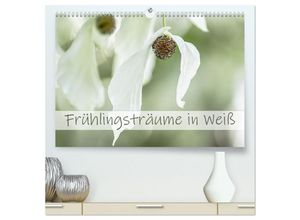 9783435652716 - Frühlingsträume in Weiß (hochwertiger Premium Wandkalender 2025 DIN A2 quer) Kunstdruck in Hochglanz