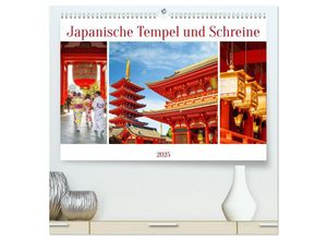 9783435653096 - Japanische Tempel und Schreine (hochwertiger Premium Wandkalender 2025 DIN A2 quer) Kunstdruck in Hochglanz