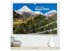 9783435653157 - Faszination Nepal (hochwertiger Premium Wandkalender 2025 DIN A2 quer) Kunstdruck in Hochglanz