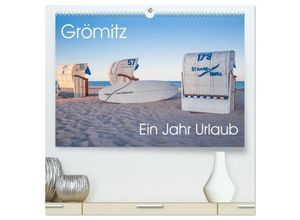 9783435656608 - Grömitz - Ein Jahr Urlaub (hochwertiger Premium Wandkalender 2025 DIN A2 quer) Kunstdruck in Hochglanz