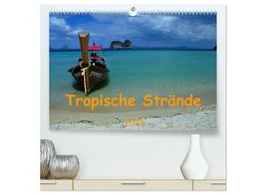 9783435656905 - Tropische Strände (hochwertiger Premium Wandkalender 2025 DIN A2 quer) Kunstdruck in Hochglanz