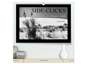 9783435658305 - Side-Clicks Amerika in schwarz-weiß (hochwertiger Premium Wandkalender 2025 DIN A2 quer) Kunstdruck in Hochglanz