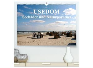 9783435659845 - USEDOM - Seebäder und Naturparadies (hochwertiger Premium Wandkalender 2025 DIN A2 quer) Kunstdruck in Hochglanz