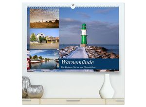 9783435659883 - Urlaub in Warnemünde (hochwertiger Premium Wandkalender 2025 DIN A2 quer) Kunstdruck in Hochglanz