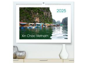 9783435664030 - Xin Chào Vietnam (hochwertiger Premium Wandkalender 2025 DIN A2 quer) Kunstdruck in Hochglanz