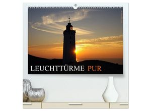 9783435664559 - Leuchttürme PUR (hochwertiger Premium Wandkalender 2025 DIN A2 quer) Kunstdruck in Hochglanz