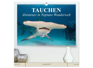 9783435665570 - Tauchen - Abenteuer in Neptuns Wunderwelt (hochwertiger Premium Wandkalender 2025 DIN A2 quer) Kunstdruck in Hochglanz