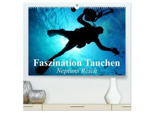 9783435665730 - Faszination Tauchen - Neptuns Reich (hochwertiger Premium Wandkalender 2025 DIN A2 quer) Kunstdruck in Hochglanz