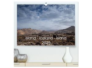 9783435667413 - Island - Iceland - Ísland (hochwertiger Premium Wandkalender 2025 DIN A2 quer) Kunstdruck in Hochglanz