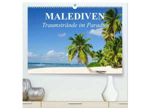 9783435668021 - Malediven - Traumstrände im Paradies (hochwertiger Premium Wandkalender 2025 DIN A2 quer) Kunstdruck in Hochglanz