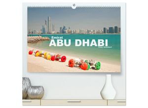 9783435668748 - Emirat Abu Dhabi (hochwertiger Premium Wandkalender 2025 DIN A2 quer) Kunstdruck in Hochglanz