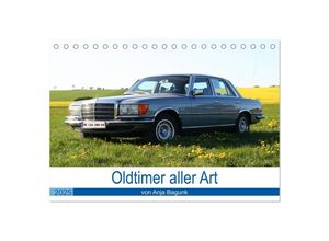 9783435669844 - Oldtimer aller Art (Tischkalender 2025 DIN A5 quer) CALVENDO Monatskalender