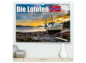 9783435670154 - Die Lofoten - Norwegen von seiner besten Seite (hochwertiger Premium Wandkalender 2025 DIN A2 quer) Kunstdruck in Hochglanz