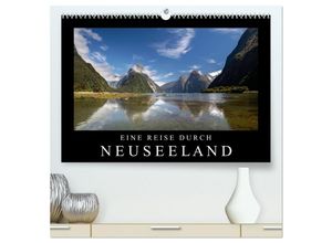 9783435671779 - Eine Reise durch Neuseeland (hochwertiger Premium Wandkalender 2025 DIN A2 quer) Kunstdruck in Hochglanz