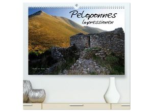 9783435673308 - Peloponnes Impressionen   2025 (hochwertiger Premium Wandkalender 2025 DIN A2 quer) Kunstdruck in Hochglanz