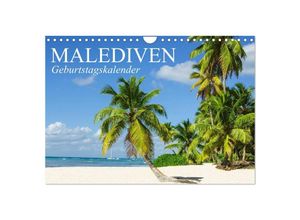 9783435673513 - Malediven (Wandkalender 2025 DIN A4 quer) CALVENDO Monatskalender