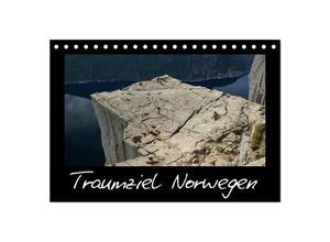 9783435673599 - Traumziel Norwegen (Tischkalender 2025 DIN A5 quer) CALVENDO Monatskalender