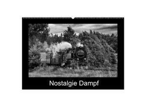 9783435673636 - Nostalgie Dampf (Wandkalender 2025 DIN A2 quer) CALVENDO Monatskalender