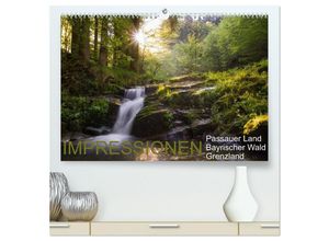 9783435673797 - Impressionen Passauer Land Bayrischer Wald Grenzland (hochwertiger Premium Wandkalender 2025 DIN A2 quer) Kunstdruck in Hochglanz