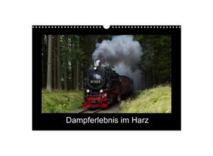 9783435674060 - Dampferlebnis im Harz (Wandkalender 2025 DIN A3 quer) CALVENDO Monatskalender