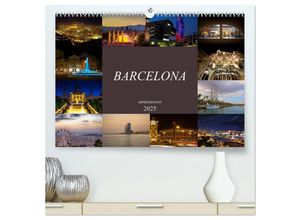 9783435674213 - Barcelona Impressionen (hochwertiger Premium Wandkalender 2025 DIN A2 quer) Kunstdruck in Hochglanz