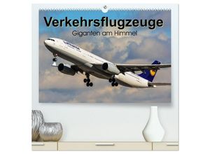 9783435674404 - Verkehrsflugzeuge (hochwertiger Premium Wandkalender 2025 DIN A2 quer) Kunstdruck in Hochglanz