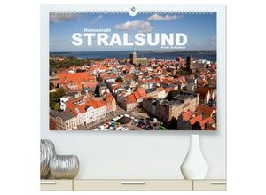 9783435674657 - Hansestadt Stralsund (hochwertiger Premium Wandkalender 2025 DIN A2 quer) Kunstdruck in Hochglanz