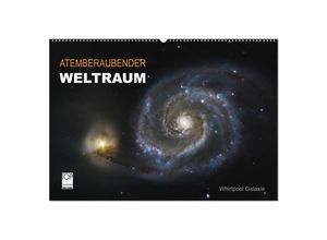 9783435675043 - Atemberaubender Weltraum (Wandkalender 2025 DIN A2 quer) CALVENDO Monatskalender