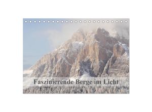 9783435675050 - Faszinierende Berge im Licht (Tischkalender 2025 DIN A5 quer) CALVENDO Monatskalender