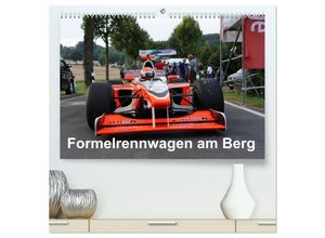 9783435676293 - Formelrennwagen am Berg (hochwertiger Premium Wandkalender 2025 DIN A2 quer) Kunstdruck in Hochglanz