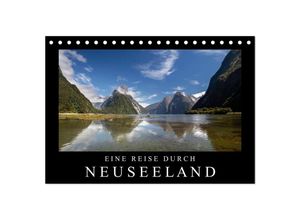 9783435677603 - Eine Reise durch Neuseeland (Tischkalender 2025 DIN A5 quer) CALVENDO Monatskalender